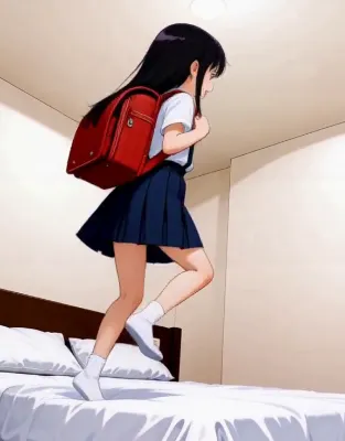 【動画】椿と逢瀬 #04 ベッドでジャンプ