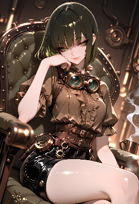 スチームパンク風ファッションオブマリナ