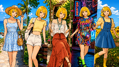 レモンちゃん夏コーデ2026