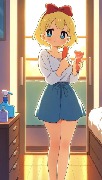 つけて出かけるかー