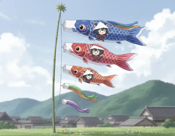 ヘタぐるみこいのぼり！