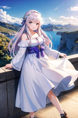 新しい年を告げる女神さま