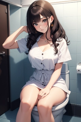 トイレ中