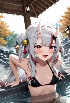 [動画]温泉あやめちゃん