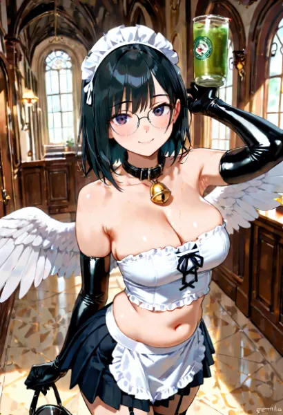 メイド服お借りしました その2