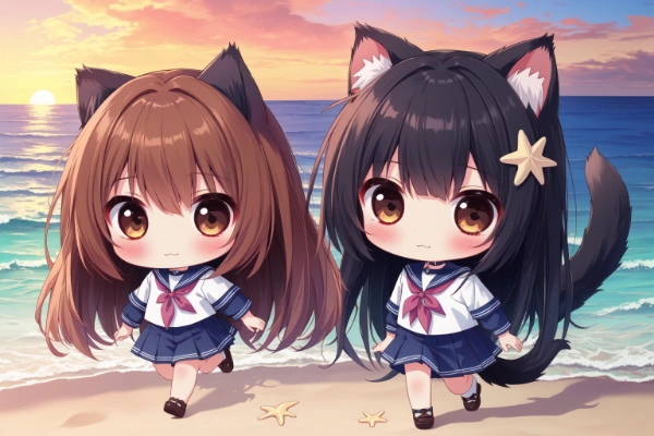 思いついた遊びを突然始めるちびにゃん達