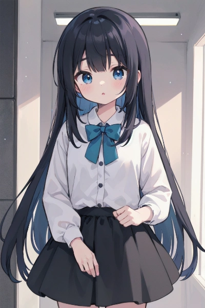 黒髪の女の子