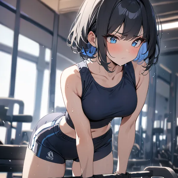 トレーニング中