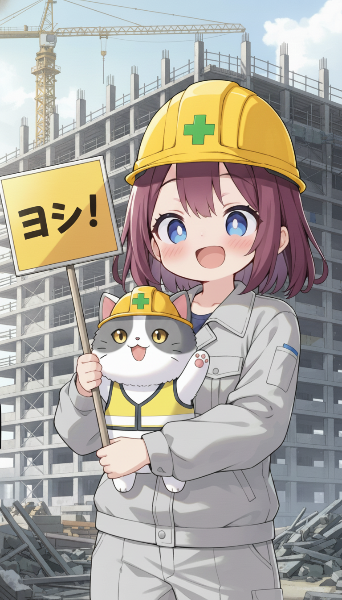 安全第一ヨシ！