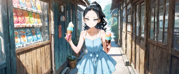 夏はアイス