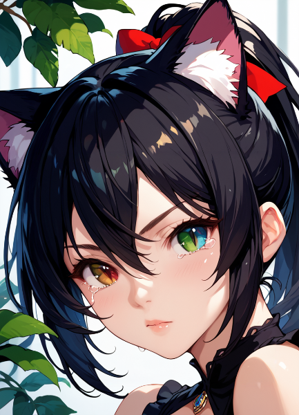 うちのオッドアイの子