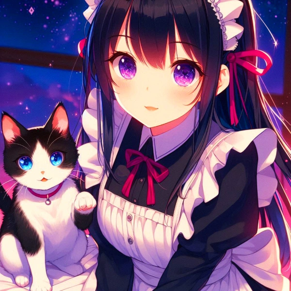 子猫とメイドな、うちの子★その2(18枚)