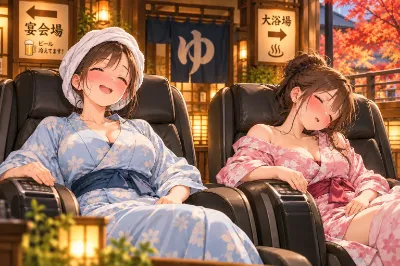 Q:どっちが風呂上がりでしょうか？
