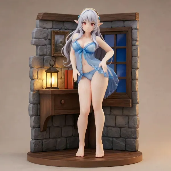 動画◆フィギュア風 アメリア・ローズクォーツ ベビードール 比較用4