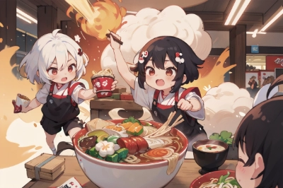 ラーメン争奪戦
