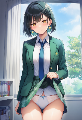 窓辺の誘う微笑み