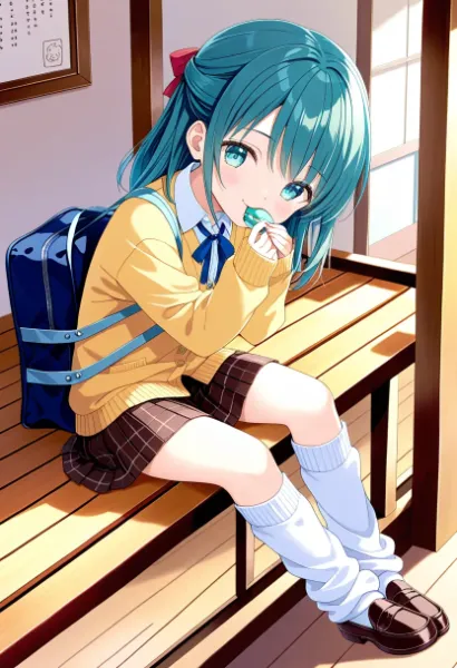 常磐アクア（お題：マカロン#2）