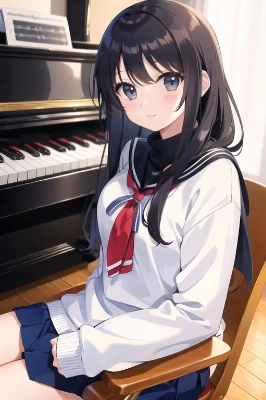 「私、作曲家になるのが夢なの」