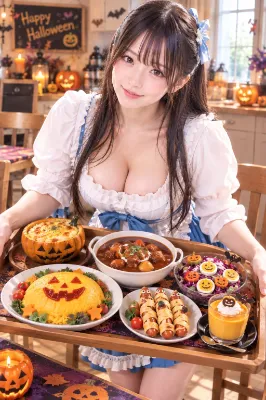 ハロウィンの宴を運ぶ笑顔