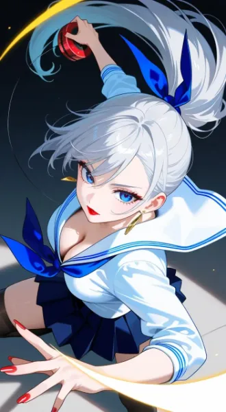 ヨーヨーと言ったらこの格好……♡