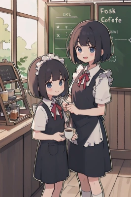お姉ちゃんと一緒のお仕事♪
