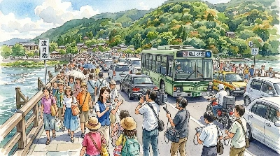 京都の夏・ヒトデ（人出）に関する中継