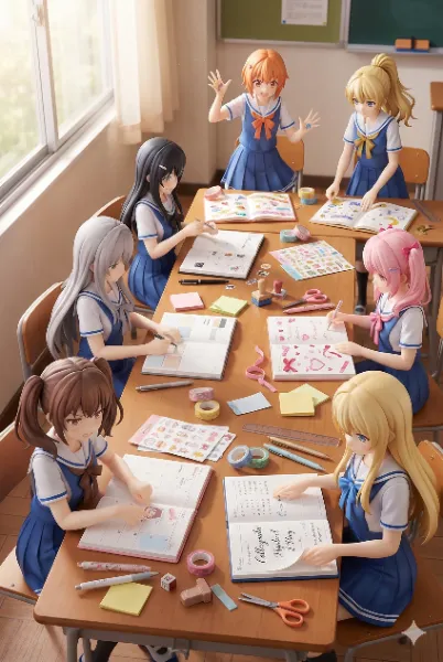 手帳？デコ（おま好きガールズ×手帳デコ）