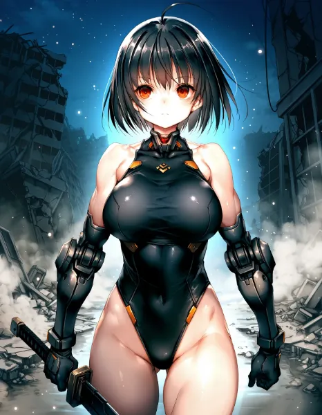 サイボーグ女戦士…？