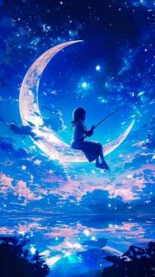 ⋆🌙·̩͙‪⋆͛