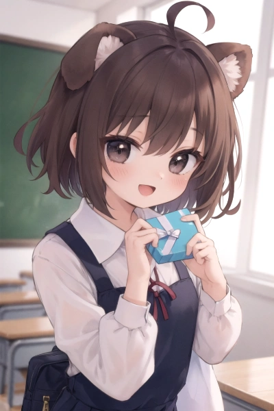 先生にはナイショだよっ！