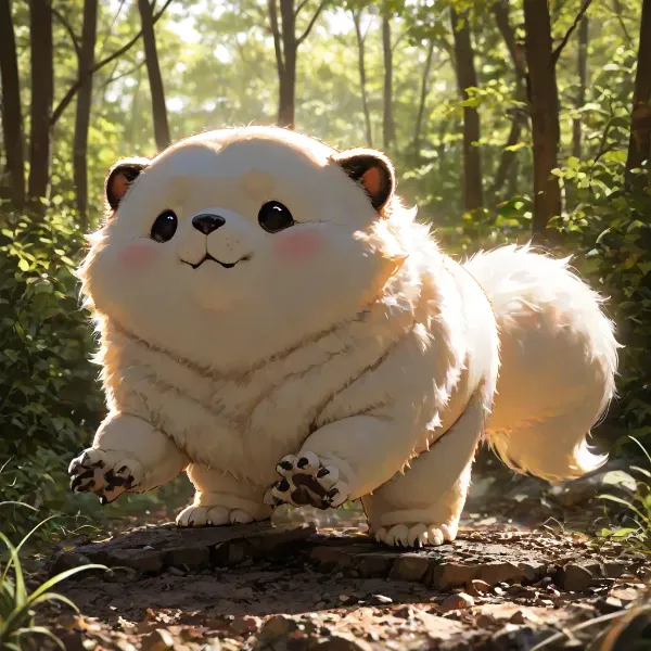 どう見てもレッサーパンダではない