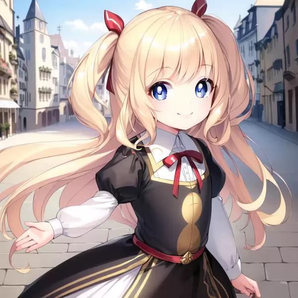 中世な金髪少女 試作品