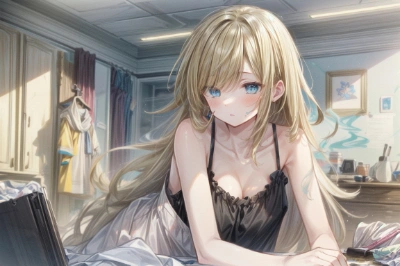だらしないお姉さん