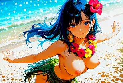 南国の光を纏って、楽園の女神2r