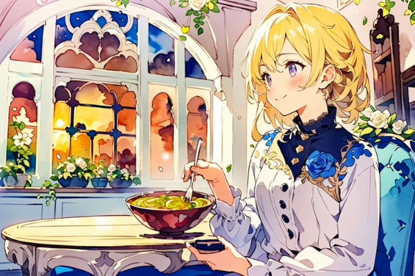 カレーうどんの正しい食べ方