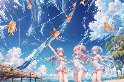 ファンタジーパラレルワールドでは鯉が空を飛ぶ！