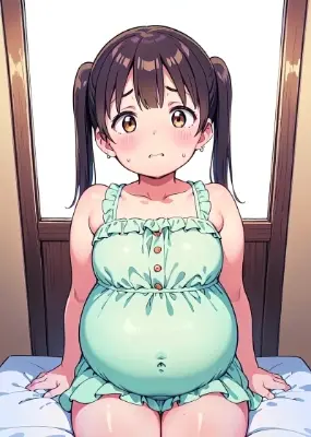 今日のAIぽっちゃり絵5