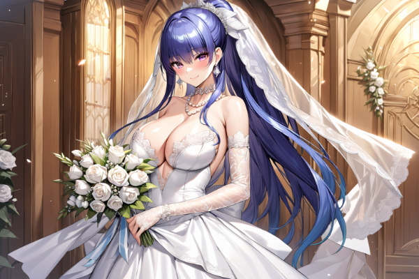 ウェディングドレス　１