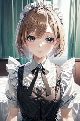 朝のメイド