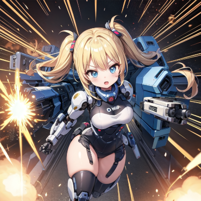 戦うメカ娘