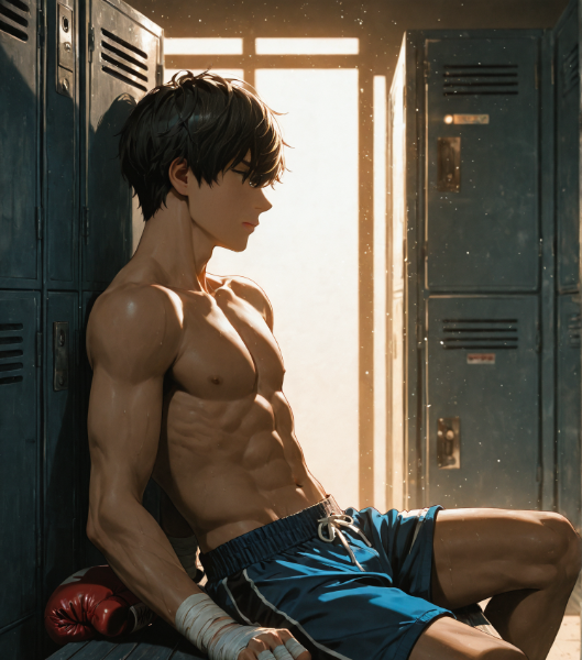 燃え尽きたボクサー