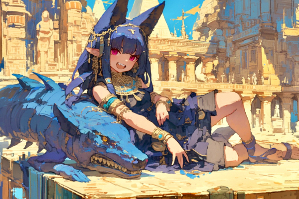 アヌビス✖︎耳飾り🐾