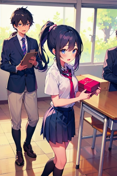 プ、プレゼント