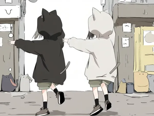 ねこみみパーカー