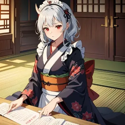 和装＊鬼娘、さらに＋メイドテイスト