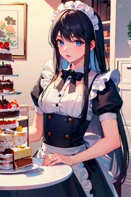 カフェにて