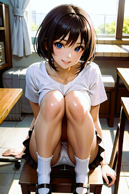 上目づかい