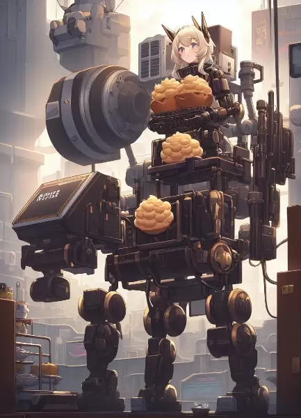 サイバーパンクシティ強襲型販売機