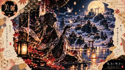 月夜の幻蝶を追い求めて