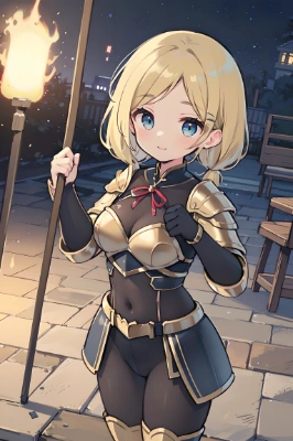 騎士のコスプレしてみたんだけど、どう？・・・・・・どう見ても衛兵だろ・・・・えっ、(´・ω・｀)、、;つД｀)